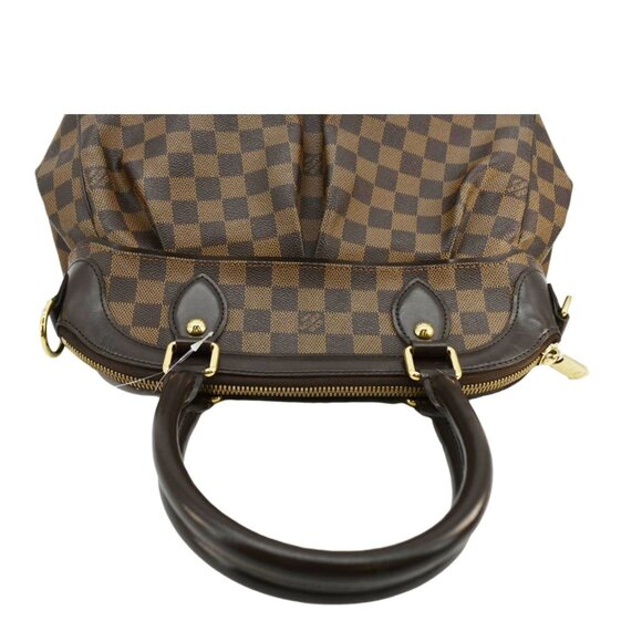 Louis Vuitton Trevi PM Damier Ebene Satchel Bag Brown - Picture 4 of 13